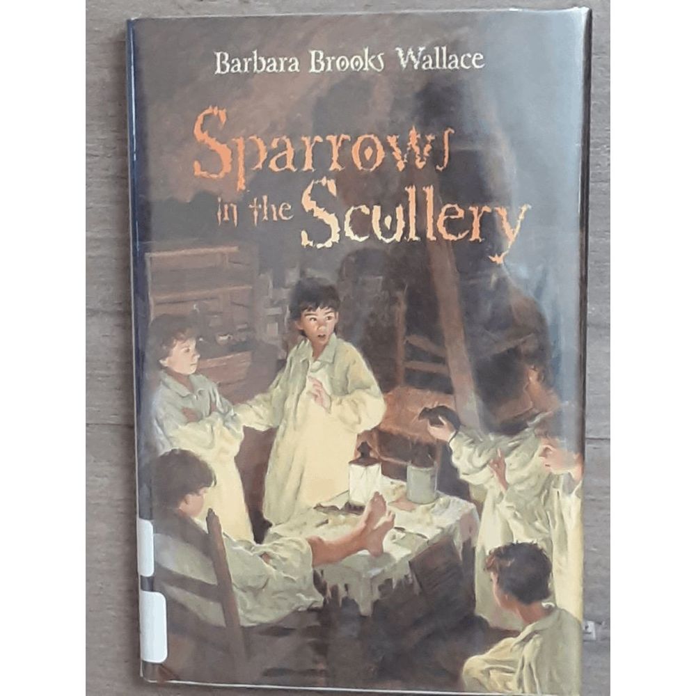 Sparrow in the scullery Barbara Wallace hardcover withdrawn library YA